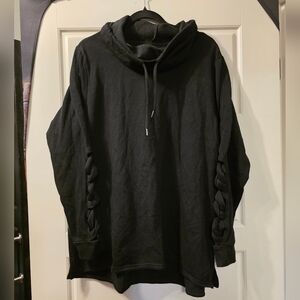 The Sweatshirt Project Black Sweatshirt Size 1X